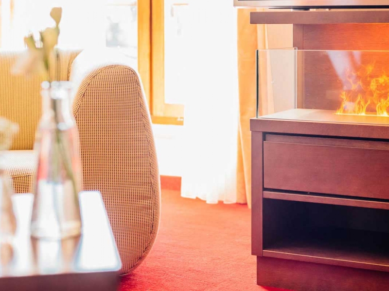 Mühlensuite - Kamin