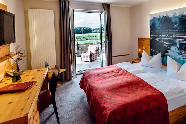 Doppelzimmer mit Balkon