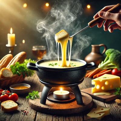 Fondue im Mühlengewölbe